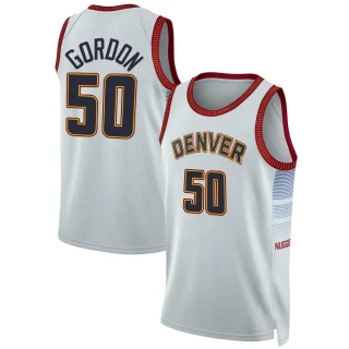 Men's Aaron Gordon Denver Nuggets Swingman Silver 2022/23 City Edition Jersey