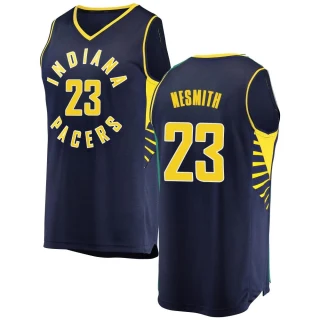Men's Aaron Nesmith Indiana Pacers Navy Fast Break Jersey - Icon Edition