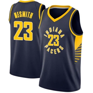 Men's Aaron Nesmith Indiana Pacers Navy Swingman Jersey - Icon Edition