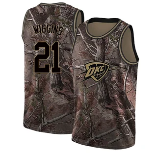 Men's Aaron Wiggins Oklahoma City Thunder Camo Swingman Realtree Collection Jersey