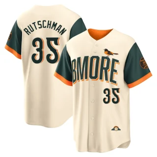 Men's Adley Rutschman Baltimore Orioles Cream Limited 2026 City Connect Stadium Jersey