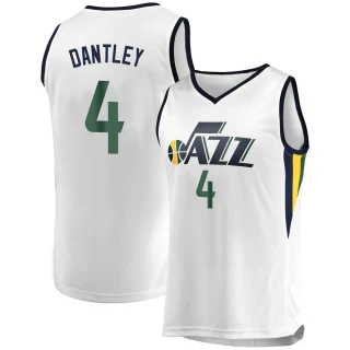 Men's Adrian Dantley Utah Jazz White Fast Break Jersey - Association Edition