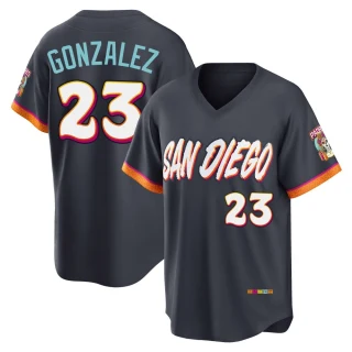 Men's Adrian Gonzalez San Diego Padres Limited Obsidian 2026 City Connect Stadium Jersey