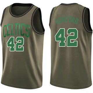 Men's Al Horford Boston Celtics Green Swingman Salute to Service Jersey