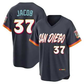 Men's Alek Jacob San Diego Padres Limited Obsidian 2026 City Connect Stadium Jersey