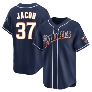 Men's Alek Jacob San Diego Padres Navy Limited Cooperstown Collection Jersey