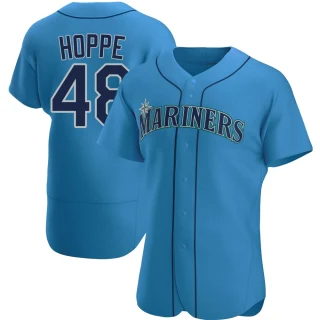 Men's Alex Hoppe Seattle Mariners Royal Authentic Alternate Jersey
