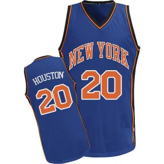 Men's Allan Houston New York Knicks Royal Blue Swingman Throwback Jersey