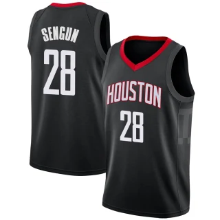 Men's Alperen Sengun Houston Rockets Black Swingman Jersey - Statement Edition