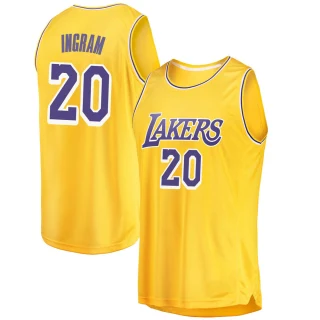 Men's Andre Ingram Los Angeles Lakers Gold Swingman 2018/19 Jersey - Icon Edition