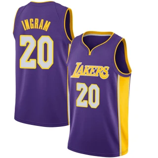 Men's Andre Ingram Los Angeles Lakers Purple Swingman Jersey - Statement Edition