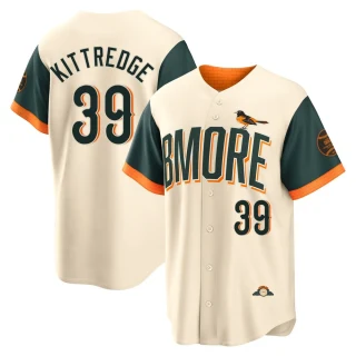 Men's Andrew Kittredge Baltimore Orioles Cream Limited 2026 City Connect Stadium Jersey