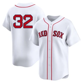 Men's Andruw Monasterio Boston Red Sox White Limited 2nd Home Jersey