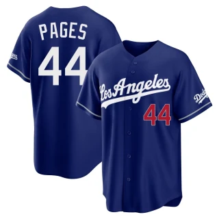Men's Andy Pages Los Angeles Dodgers Royal Limited Alternate Stadium Jersey