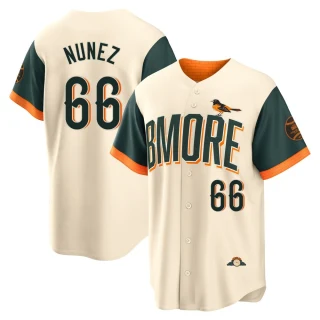Men's Anthony Nunez Baltimore Orioles Cream Limited 2026 City Connect Stadium Jersey