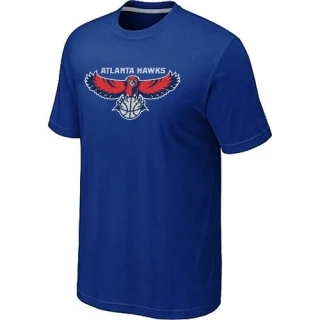 Men's Atlanta Hawks Blue Big & Tall Primary Logo T-Shirt -