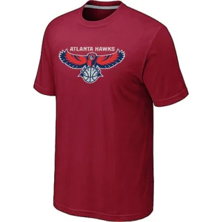 Men's Atlanta Hawks Red Big & Tall Primary Logo T-Shirt -