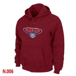 Men's Atlanta Hawks Red Pullover Hoodie -