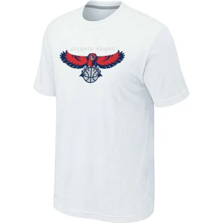 Men's Atlanta Hawks White Big & Tall Primary Logo T-Shirt -