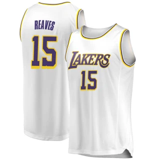 Men's Austin Reaves Los Angeles Lakers White Swingman 2018/19 Jersey - Association Edition