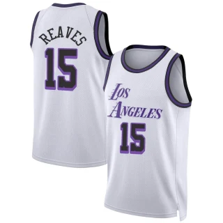 Men's Austin Reaves Los Angeles Lakers White Swingman 2022/23 City Edition Jersey