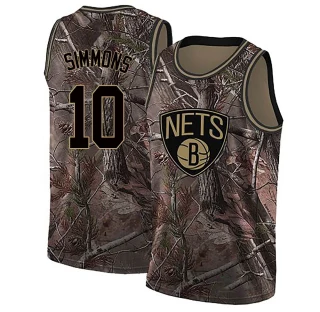 Men's Ben Simmons Brooklyn Nets Camo Swingman Realtree Collection Jersey