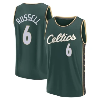 Men's Bill Russell Boston Celtics Green Fast Break 2022/23 City Edition Jersey