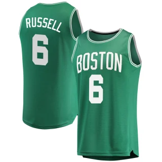 Men's Bill Russell Boston Celtics Green Fast Break Jersey - Icon Edition