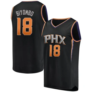 Men's Bismack Biyombo Phoenix Suns Black Fast Break Jersey - Statement Edition