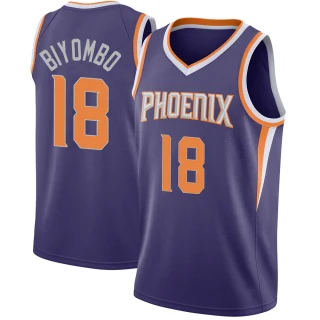 Men's Bismack Biyombo Phoenix Suns Purple Swingman Jersey - Icon Edition
