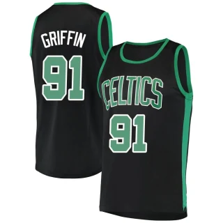 Men's Blake Griffin Boston Celtics Black Fast Break Jersey - Statement Edition