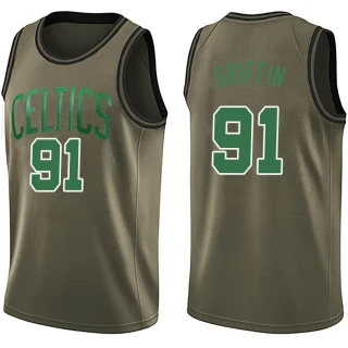 Men's Blake Griffin Boston Celtics Green Swingman Salute to Service Jersey
