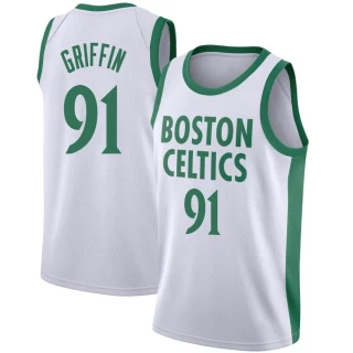 Men's Blake Griffin Boston Celtics White Swingman 2020/21 Jersey - City Edition