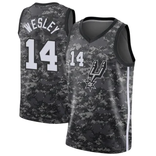 Men's Blake Wesley San Antonio Spurs Black Swingman Jersey - City Edition