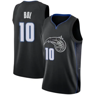 Men's Bol Bol Orlando Magic Black Swingman 2018/19 Jersey - City Edition