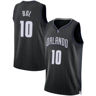 Men's Bol Bol Orlando Magic Black Swingman 2022/23 City Edition Jersey