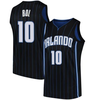 Men's Bol Bol Orlando Magic Black Swingman Jersey - Statement Edition