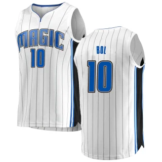 Men's Bol Bol Orlando Magic White Fast Break Jersey - Association Edition