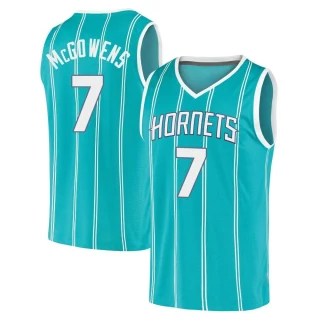 Men's Bryce McGowens Charlotte Hornets Teal Fast Break 2020 Jersey - Icon Edition
