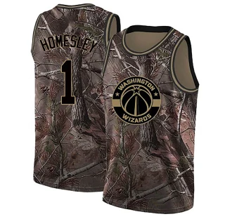 Men's Caleb Homesley Washington Wizards Camo Swingman Realtree Collection Jersey