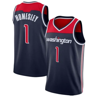 Men's Caleb Homesley Washington Wizards Navy Swingman Jersey - Statement Edition