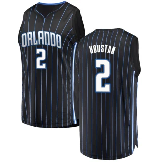 Men's Caleb Houstan Orlando Magic Black Fast Break Jersey - Statement Edition