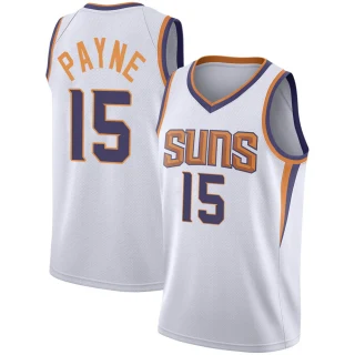 Men's Cameron Payne Phoenix Suns White Swingman 2020/21 Jersey - Association Edition
