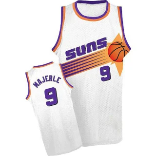 Men's Charles Barkley Phoenix Suns White Swingman Throwback Jersey