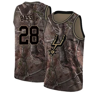Men's Charles Bassey San Antonio Spurs Camo Swingman Realtree Collection Jersey