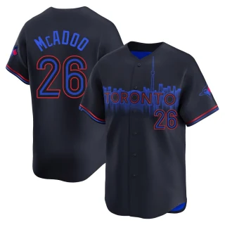 Men's Charles McAdoo Toronto Blue Jays Black Limited 2024 City Connect Jersey