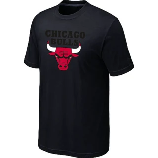 Men's Chicago Bulls Black Big & Tall Short Sleeve T-Shirt -