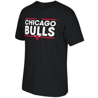 Men's Chicago Bulls Black Dassler T-Shirt -