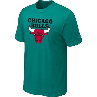 Men's Chicago Bulls Green Big & Tall Short Sleeve T-Shirt -