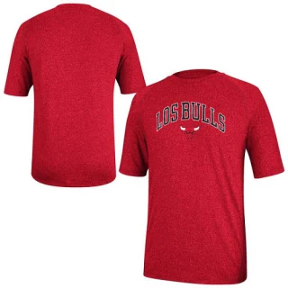 Men's Chicago Bulls Red 2014 Noches Enebea T-Shirt -